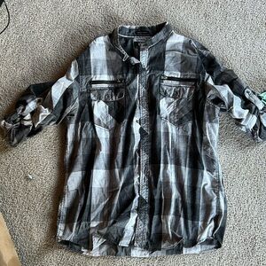 Men’s xl flannel looking dress shirt
